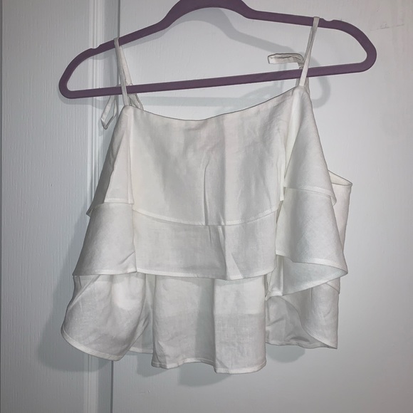 Show Me Your MuMu ruffle crop top. Size - XL. NWT. - Picture 4 of 4